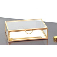 glass photo shadow jewelry packaging keepsake boxes wholesale a6 gift box