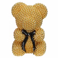 Hot sale artificial  handmade teddy bear with gift box