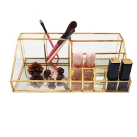 SB-1007 wholesale decorative Makeup jewelry display glass box storage box