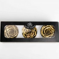 yunnan wholesales handmade lasting infinite gold preserved roses for dried flower arrangements