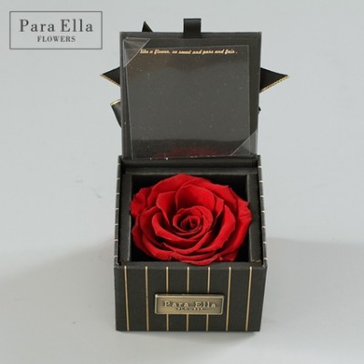 romantic forever roses usa in ring box preserved flower ring box