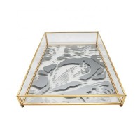 SB-1023B wholesale decorative handmade jewelry display box with glass